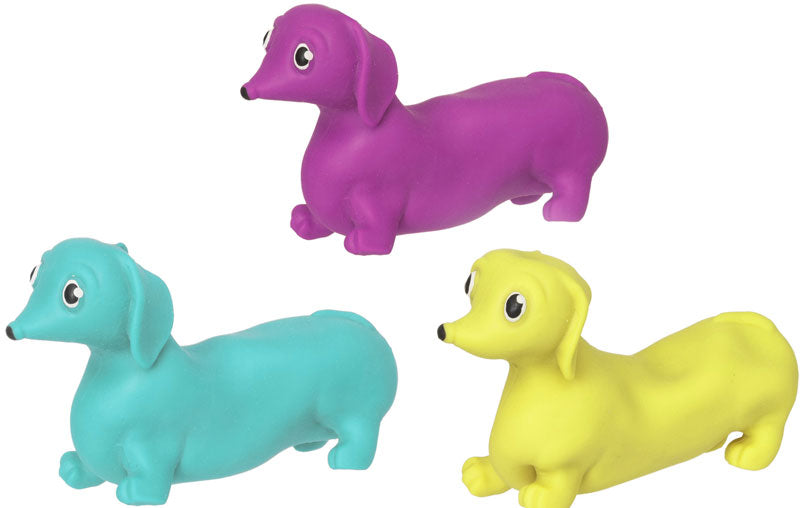 Pawfect Pets venyvä Mäyräkoira lelu -hahmo 1kpl