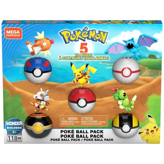Mega Construx Pokemon Pokeball rakennussetti