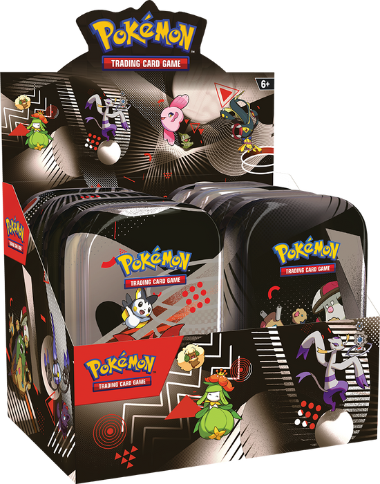 Pokémon Scarlet & Violet 10.5 Black bolt & White flare - Mini Tin 8kpl Display