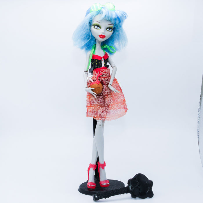 Monster High Ghoulia Yelps Skull Shore nukke - Second Hand