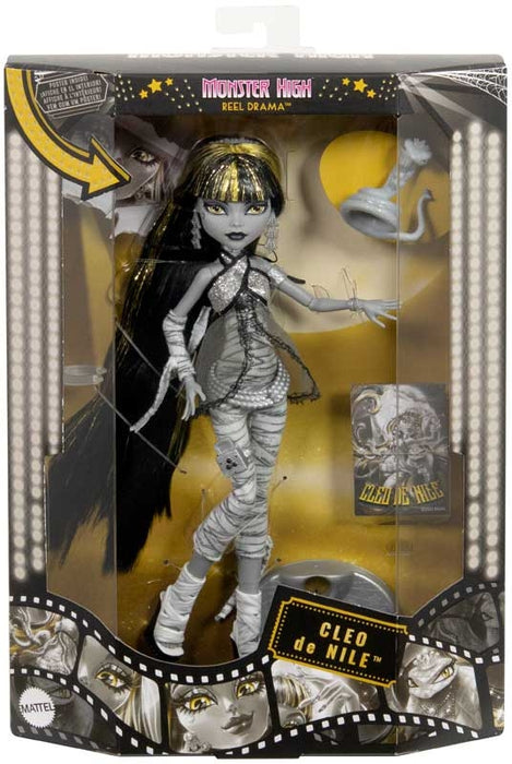 Monster High Reel Drama Cleo de Nile -nukke