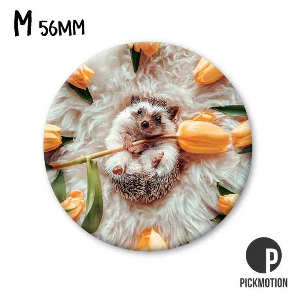 Pickmotion Siili ja tulppaanit -magneetti