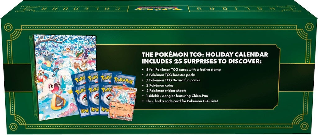Pokemon TCG kortti Joulukalenteri 2024