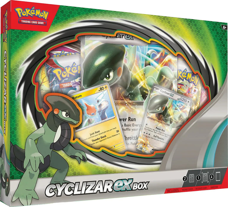 Pokemon Cyclizar EX Box keräilykortti -pakkaus