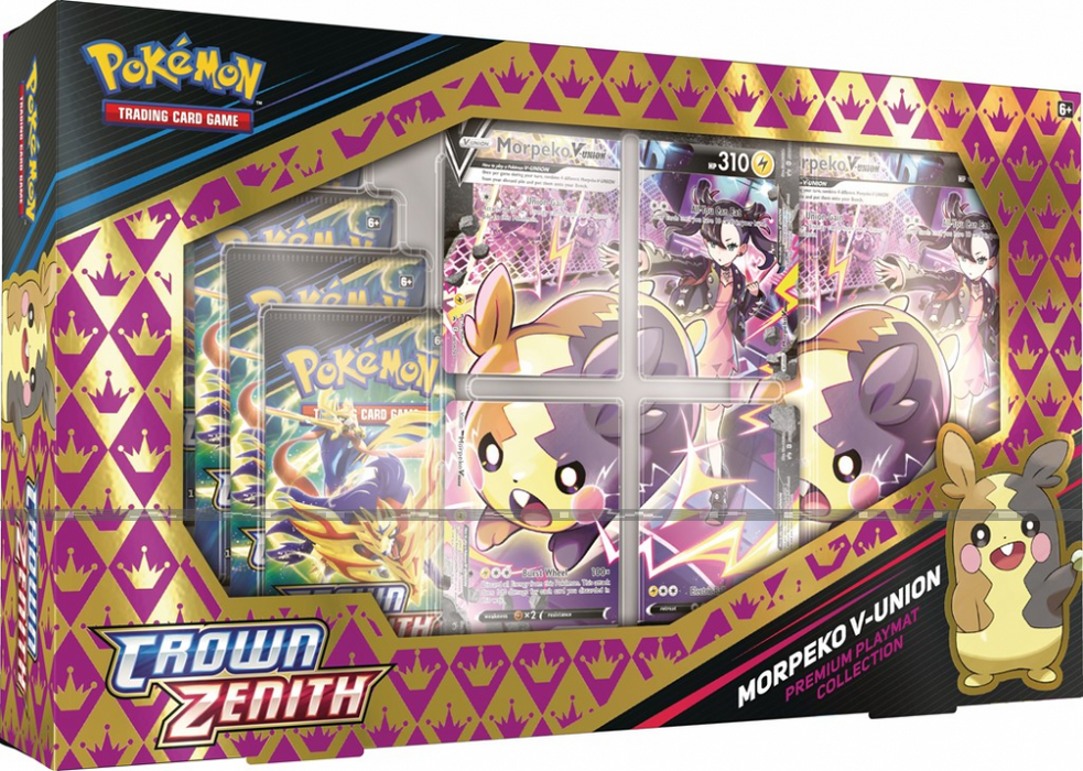 Pokemon Morpeko V-UNION Box -keräilykortti pakkaus