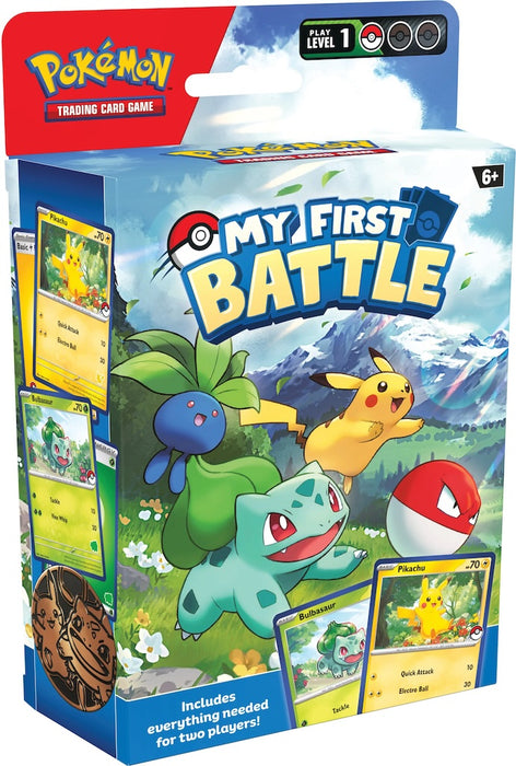 Pokemon My First Battle - Pikachu / Bulbasaur