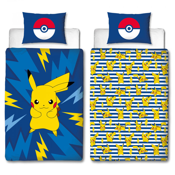 Pokemon Pussilakanasetti Pikachu 140x200