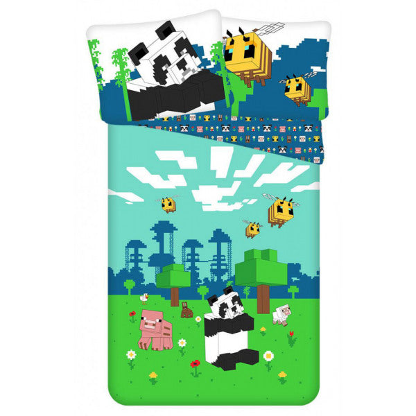 Minecraft Pussilakanasetti 140x200