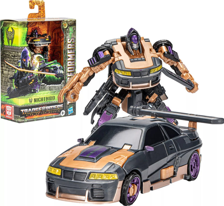 Transformers Movie 7 Rise of the Beasts Deluxe Nightbird 12,5cm -toimintahahmo