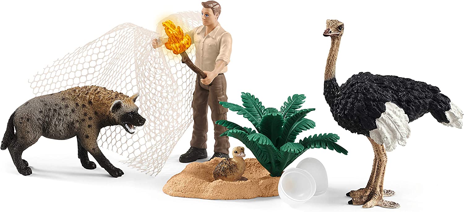 Schleich 42504 Hyeenan hyökkäys - Erikoiserä!