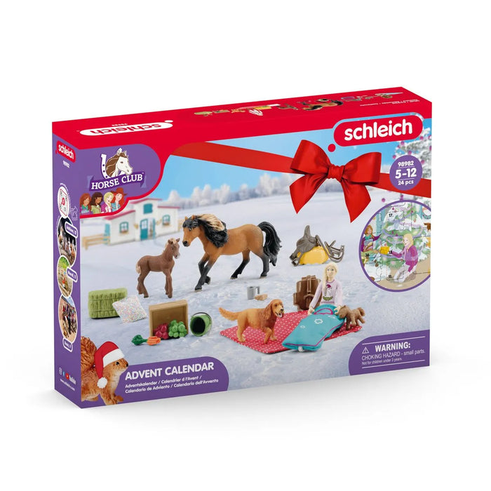 Schleich Joulukalenteri Horse Club 2023 - Hevoset - Ennakkotilaus tuote!