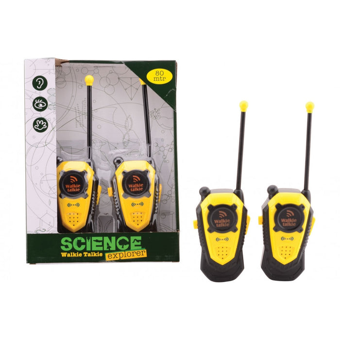Science Explorer Walkie Talkie radiopuhelin setti