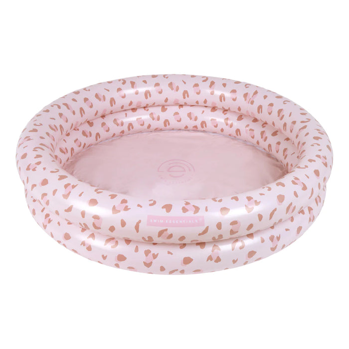 Swim Essentials puhallettava lasten uima-allas 100cm - Old Pink Leopard