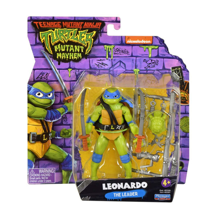 Turtles Leonardo figuuri ja aseet