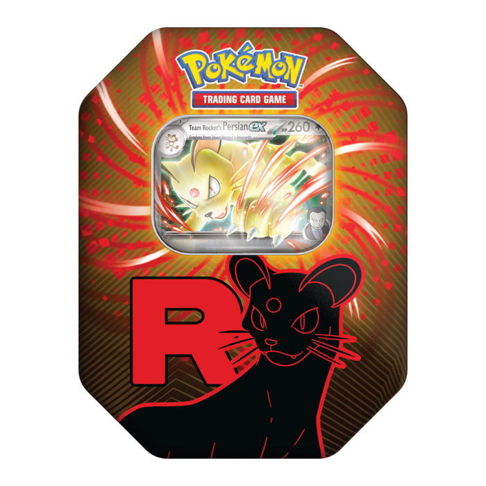 Pokémon Team Rocket's Tin Persian Ex - keräilykortti pakkaus