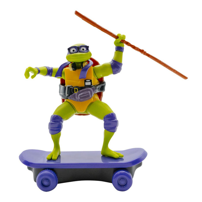 Turtles Sewer Shredders skeittaava Donatello figuuri