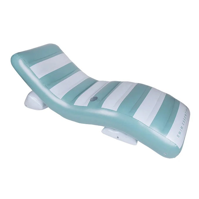 Swim Essentials puhallettava Luxus uimapatja - Old Green