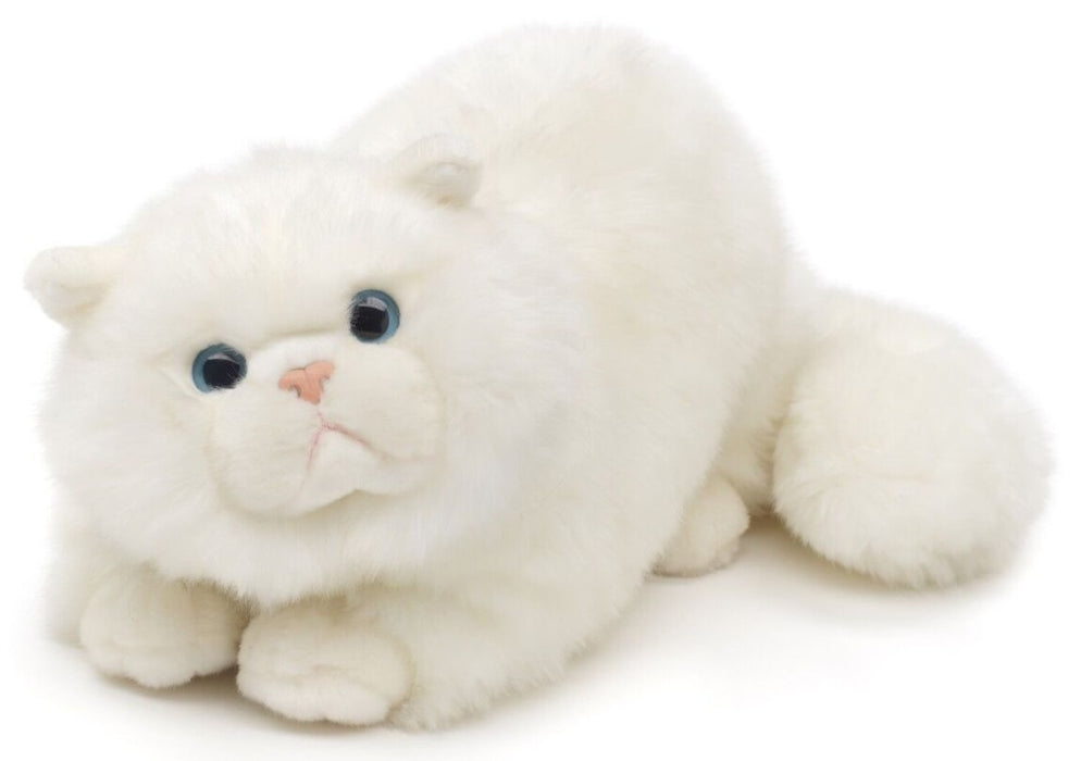Persialainen kissa pehmolelu valkoinen 30cm