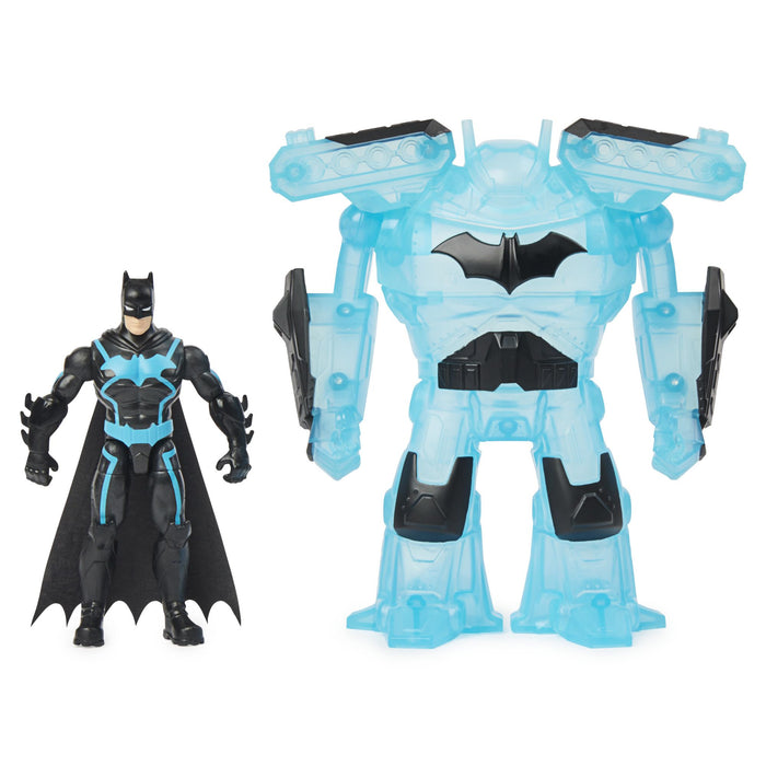 Batman hahmo 10cm ja Bat-tech panssaroitu robottiasu