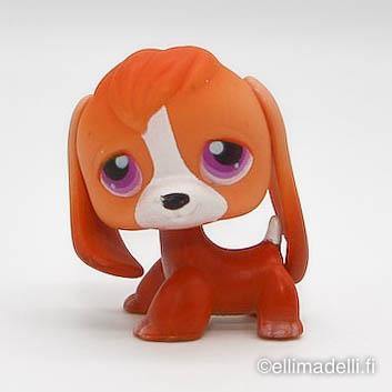 Littlest Petshop Beagle koira #301 - Elli