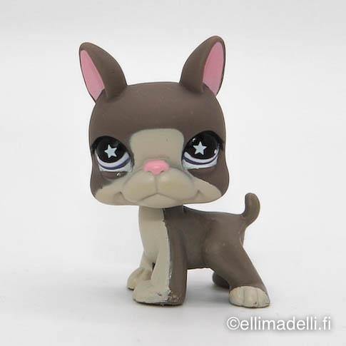 Littlest Petshop Bostoninterrieri koira #958