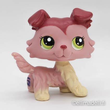 Littlest Petshop Collie koira #1723 - Elli
