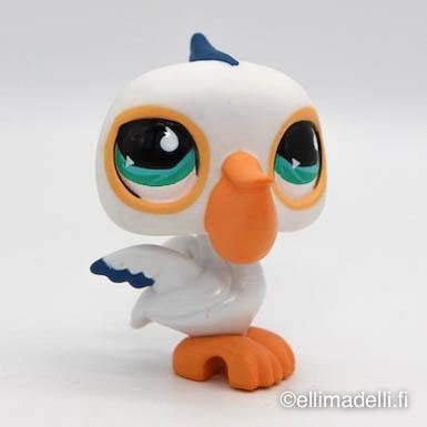 Littlest Petshop Pelikaani lintu #517 - Elli