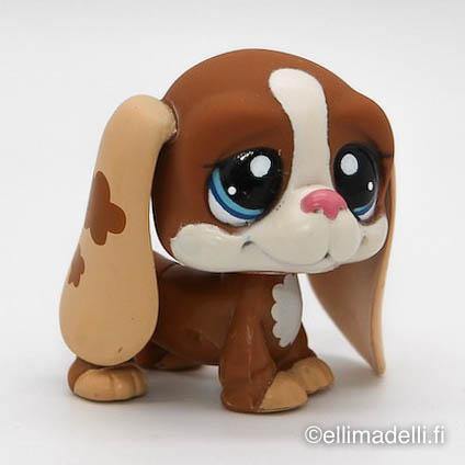 Littlest Petshop Basset koira #1655 - Elli