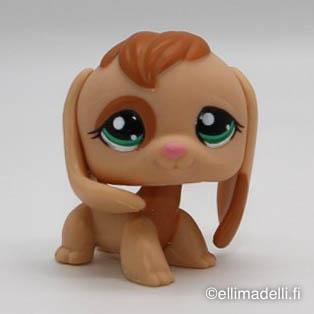 Littlest Petshop Beagle koira #1664 - Elli