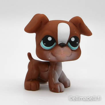 Littlest Petshop Bokseri koira #83