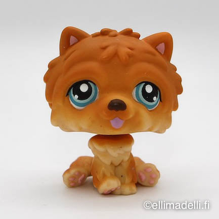 Littlest Petshop Chow Chow koira #117