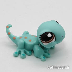 Littlest Petshop Gekko lisko #1667