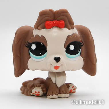 Littlest Petshop Lhasa Apso koira #2130
