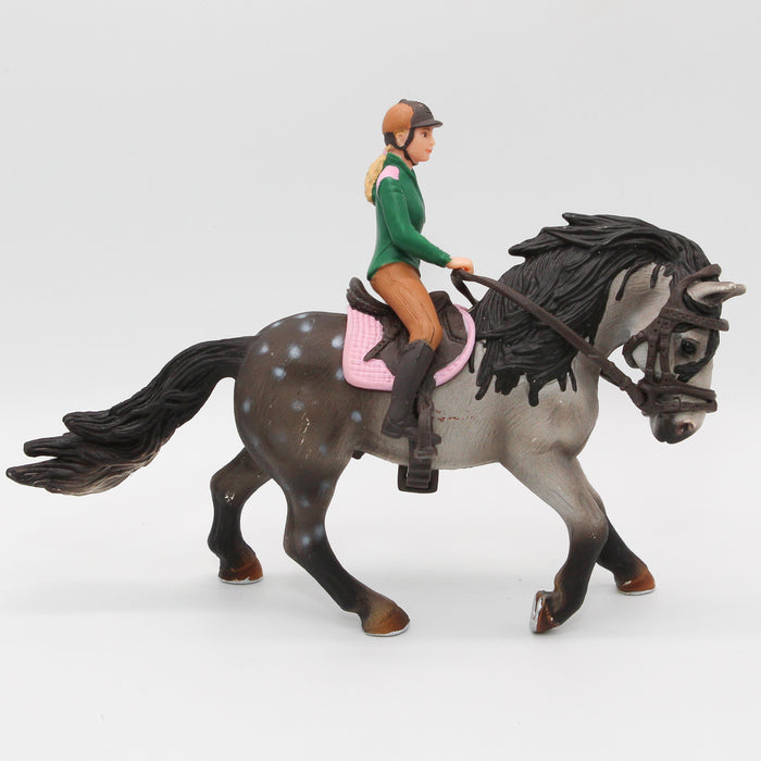 Schleich Andalusian hevonen ja ratsastaja