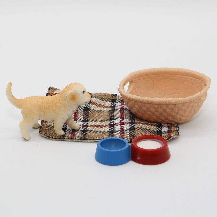 Schleich Kultainennoutaja pentu ja tarvikkeet