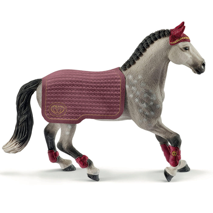 Schleich ratsastuskilpailu Trakehnenin hevonen 42456 - Elli Madelli