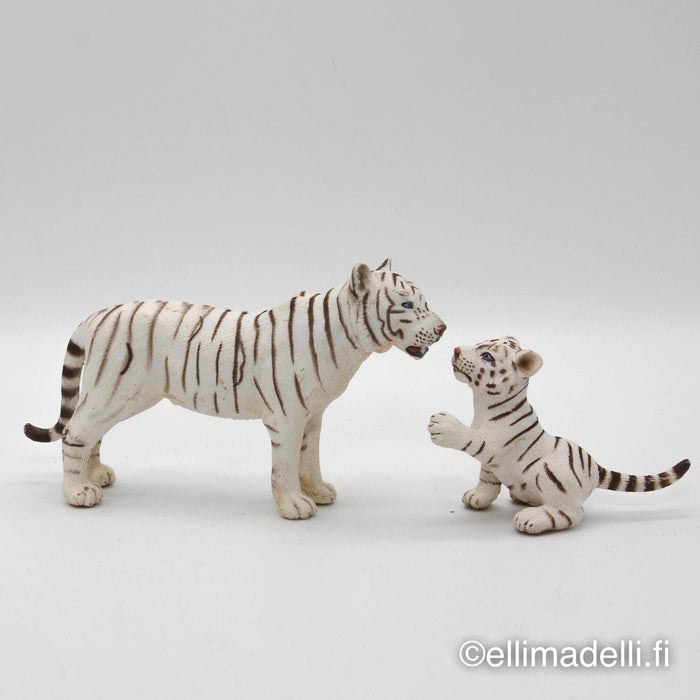 Schleich valkoinen Tiikeri ja pentu