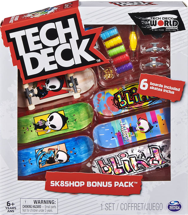 Tech Deck 6-pack sormiskeitti pakkaus