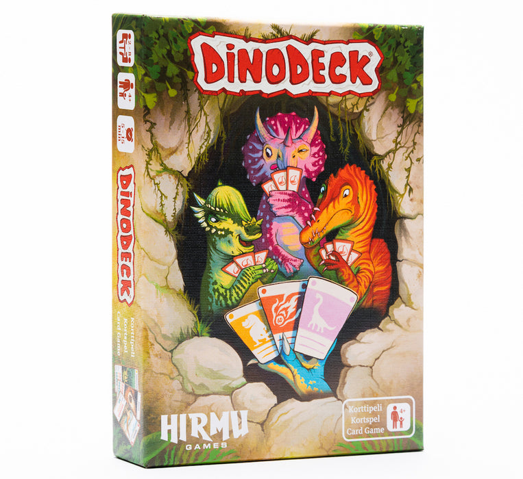 DinoDeck korttipeli - Kotimainen uutuuspeli!