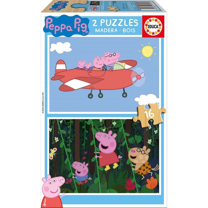 Educa Pipsa possu palapeli 2 x 16 palaa