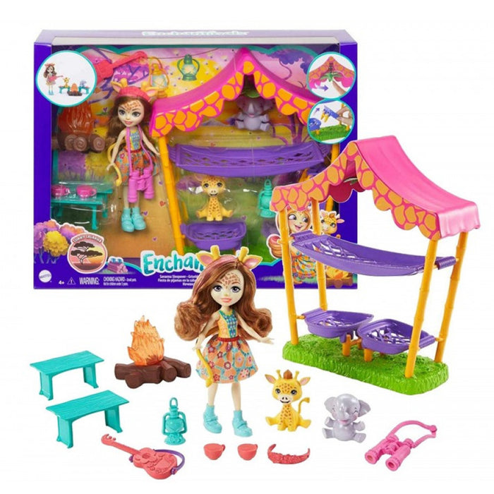 Enchantimals Yökyläily savannilla