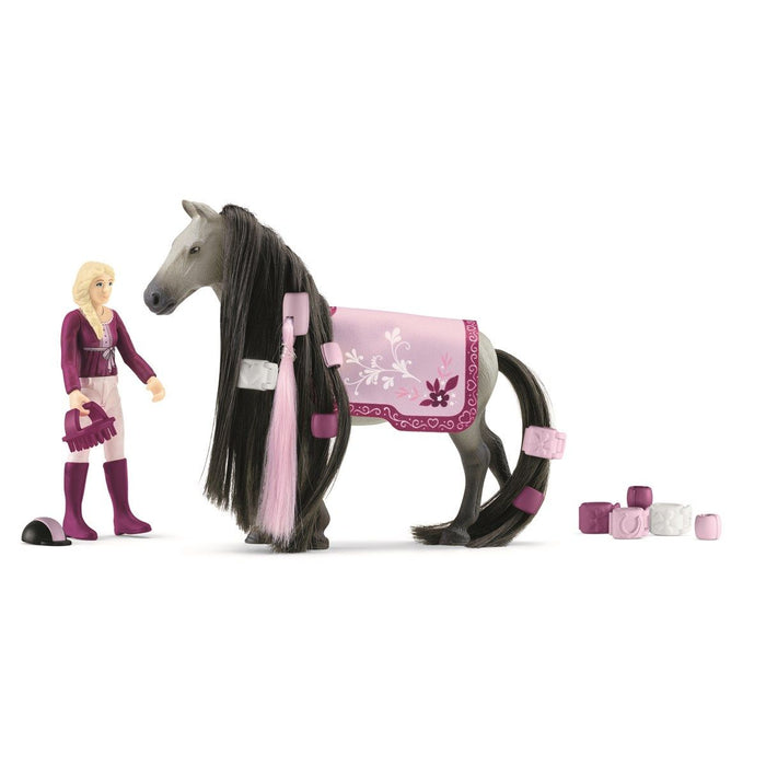 Schleich 42584 Beauty ratsastaja Sofia ja Dusty hevonen