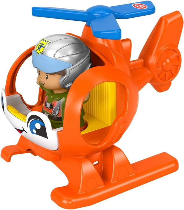 Fisher Price Little People helikopteri ja hahmo