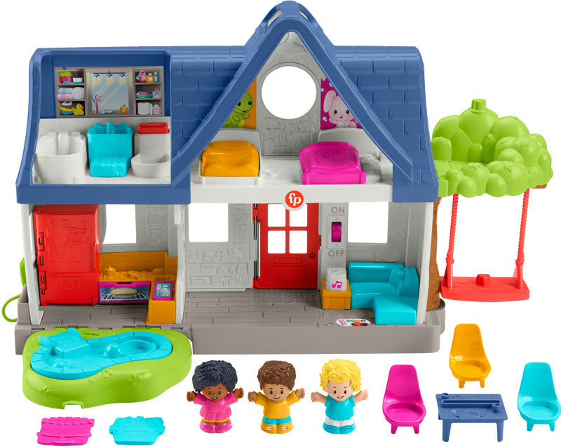 Fisher Price Little People Nukketalo -leikkisetti