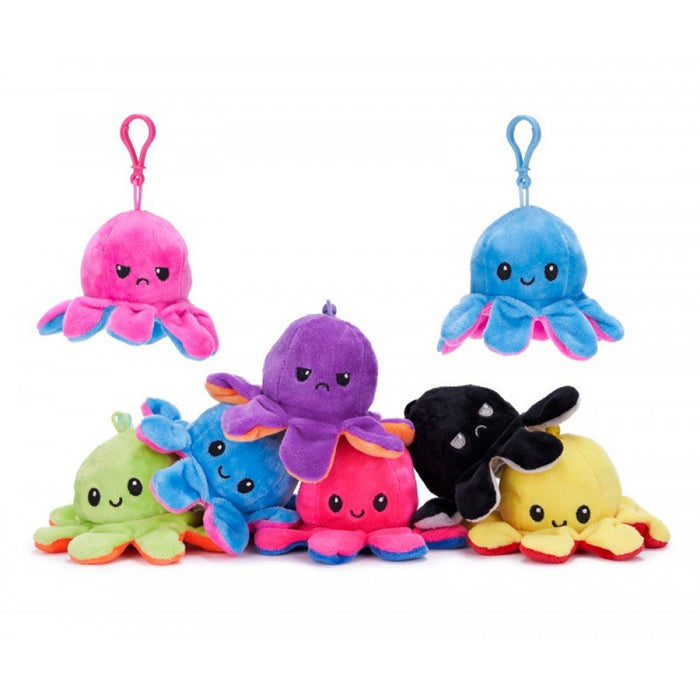 FlipFlop käännettävä mieliala Mustekala maskotti