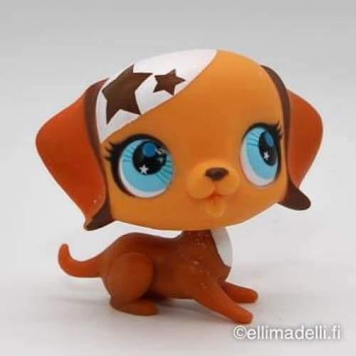 Littlest Petshop Beagle koira #2858 - Littlest Petshop