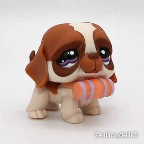 Littlest Petshop Bernhardilainen koira #1118 - Littlest