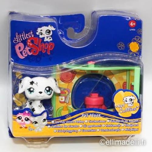 Littlest Petshop Kultainen noutaja #469 + tarvikkeet -
