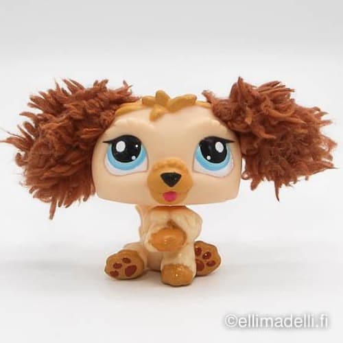 Littlest Petshop Labradoodle koira #2421 - Littlest Petshop