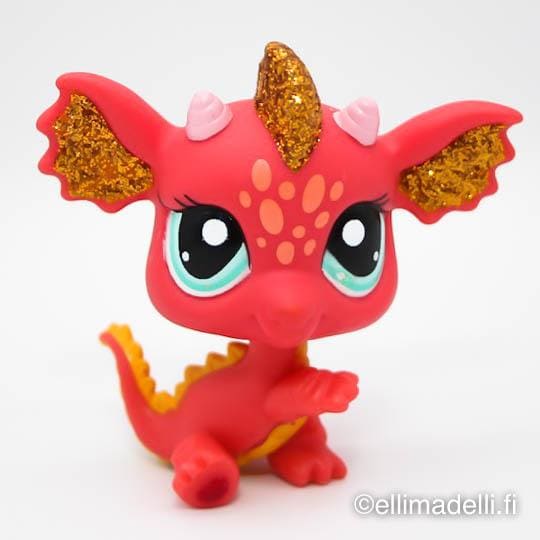 Littlest Petshop Lohikäärme #2484 - Littlest Petshop